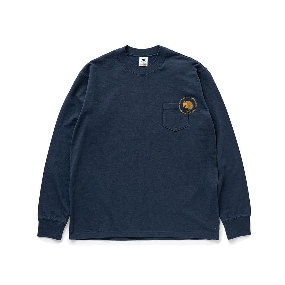RATS / CIRCLE POCKET L/S TEE