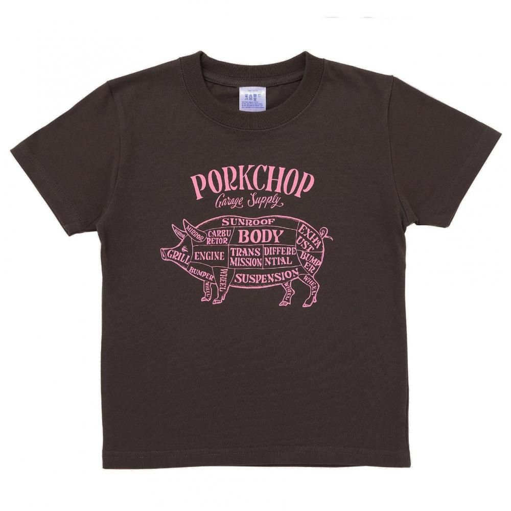 PORKCHOP GARAGE SUPPLY / PORK FRONT TEE for kids