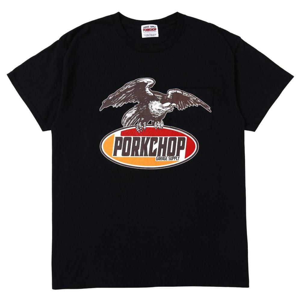 PORKCHOP GARAGE SUPPLY / EAGLE LOGO POCKET TEE