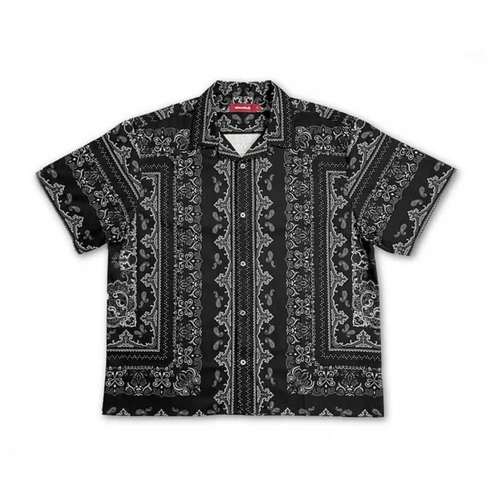 HideandSeek / Bandana Pattern S/S Shirt