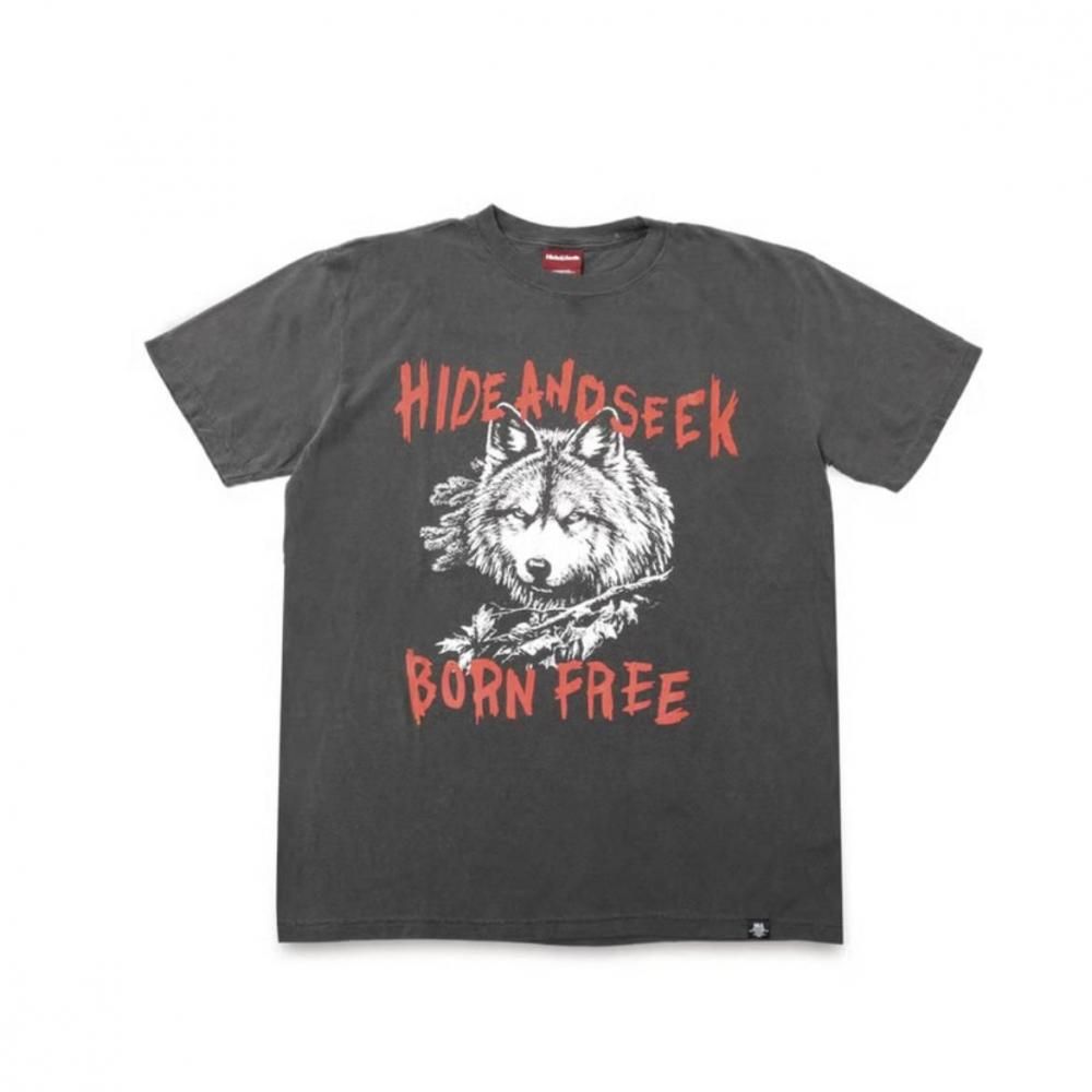 HideandSeek / Wolf S/S Tee (Front)