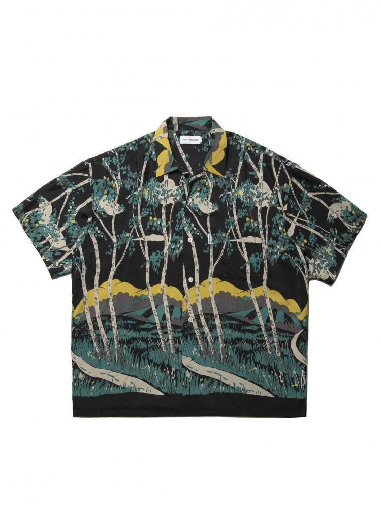 COOTIE / Rayon Open Collar S/S Shirts