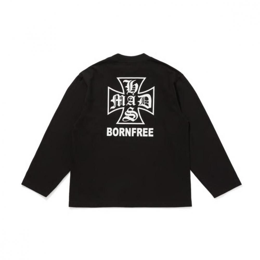 HideandSeek / MAD L/S Tee (Loose Fit)