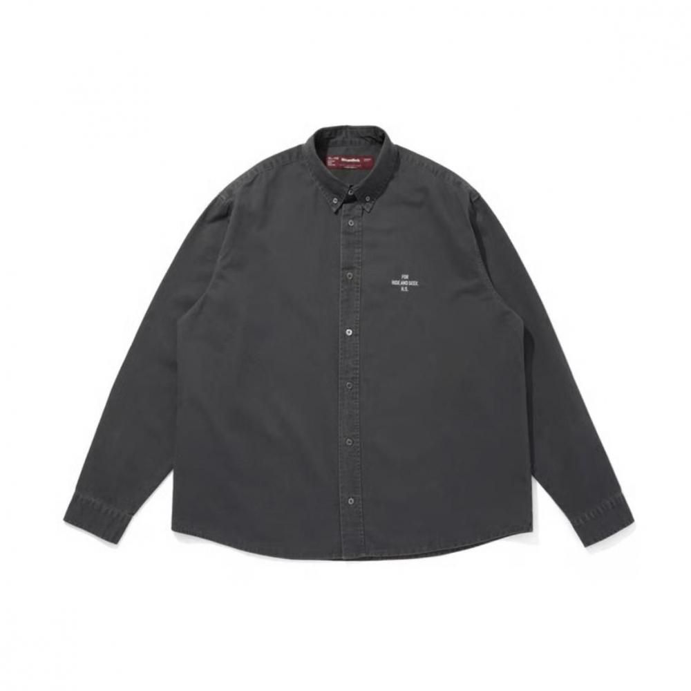 HideandSeek / B.D.L/S Shirt (Washed)