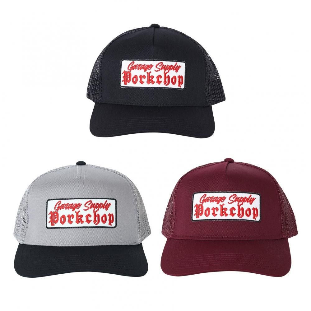 ポークチョップガレージサプライ　O.E. WAPPEN MESH CAP 即完売 PORKCHOP GARAGE SUPPLY(ポークチョップガレージサプライ