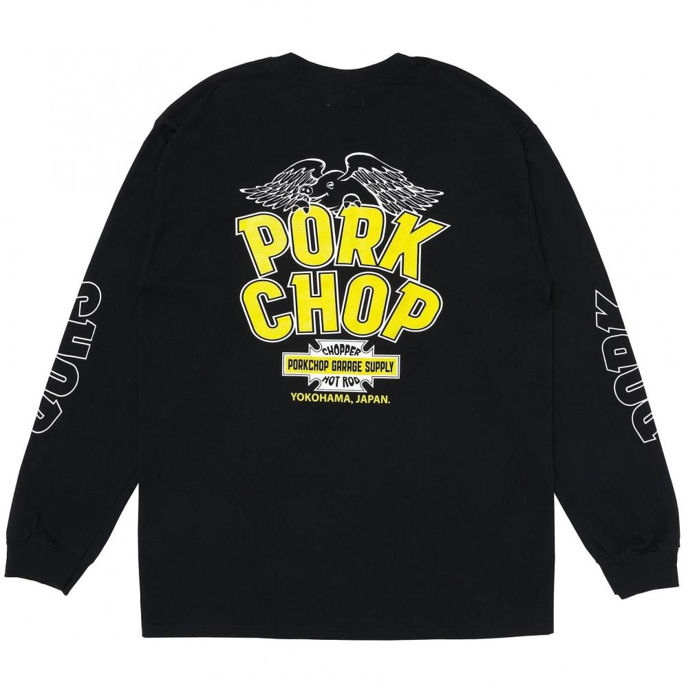 PORKCHOP GARAGE SUPPLY / WP BIG LOGO L/S TEE