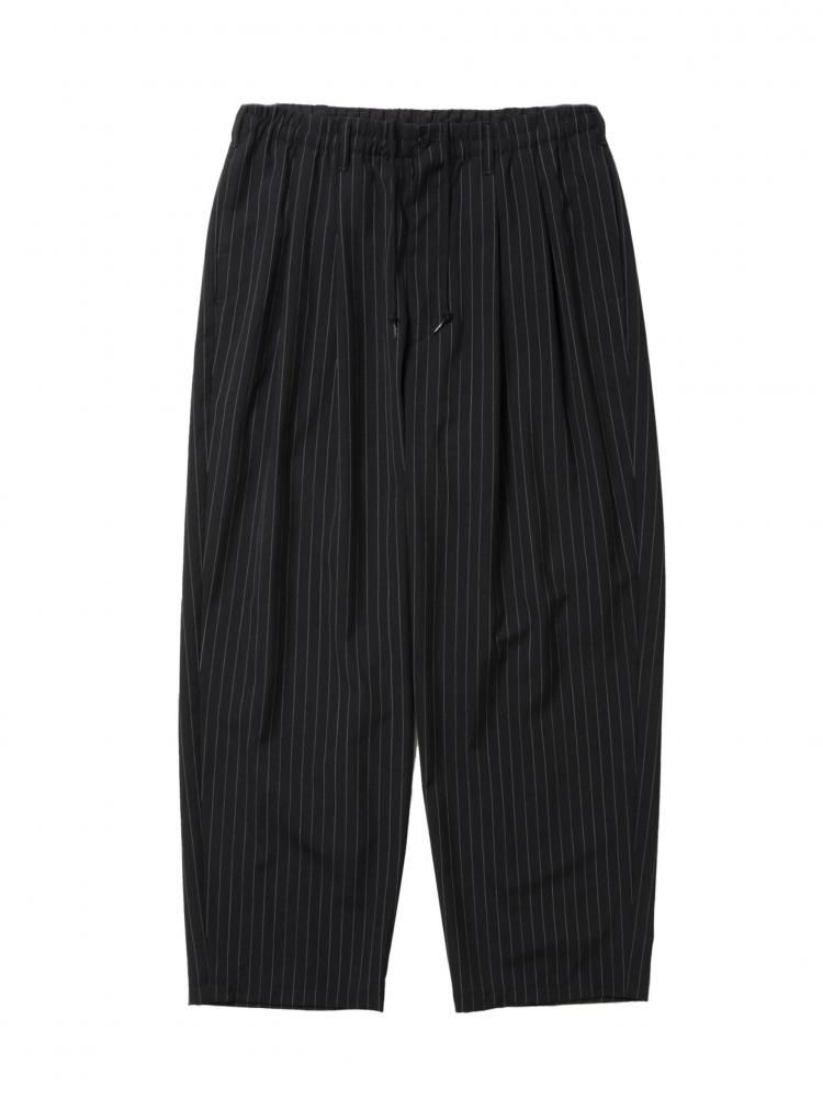 COOTIE / STRIPE T/W 2 Tuck Easy Pants