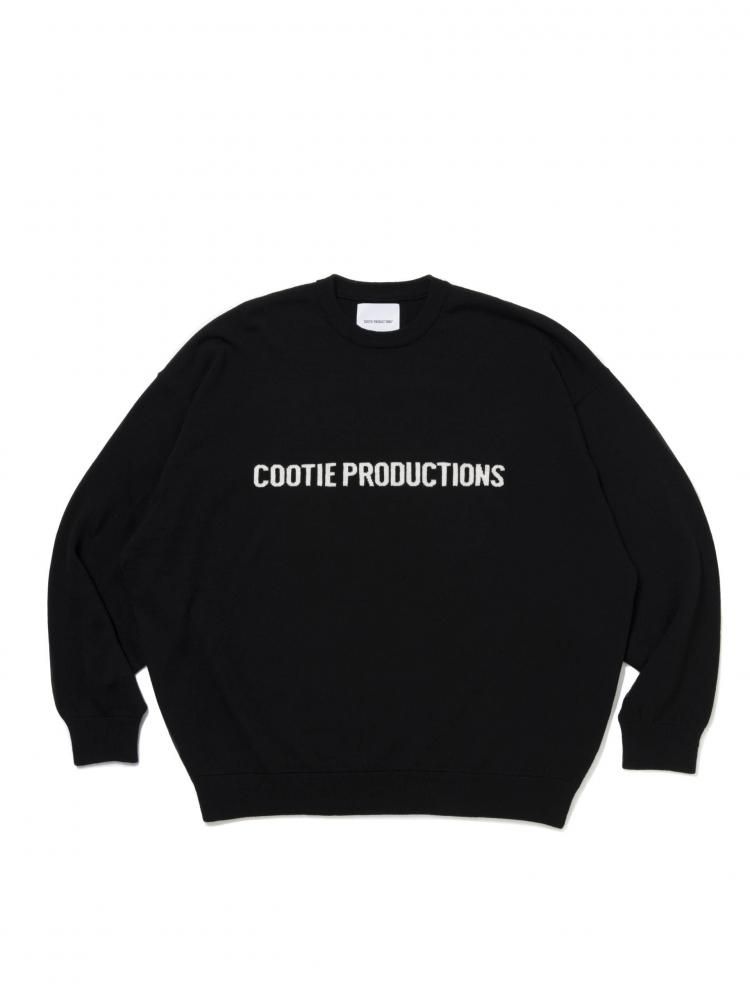 COOTIE / Intarsia Crew Sweater