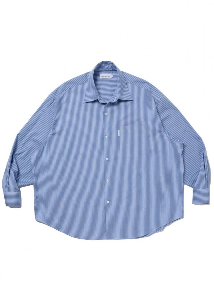 COOTIE / Stripe Broad Oversized L/S Shirt