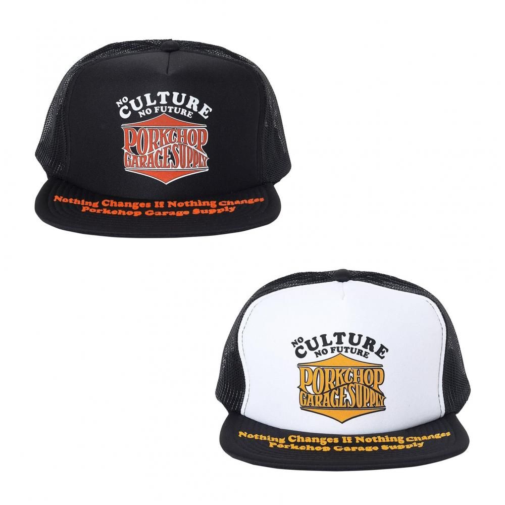 PORKCHOP GARAGE SUPPLY / WAVE LOGO MESH CAP