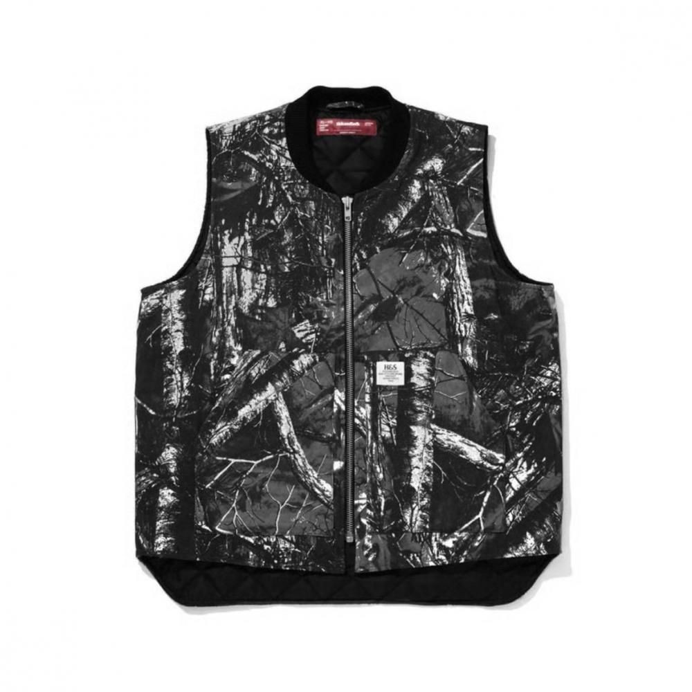 HideandSeek / Camo Zip Work Vest