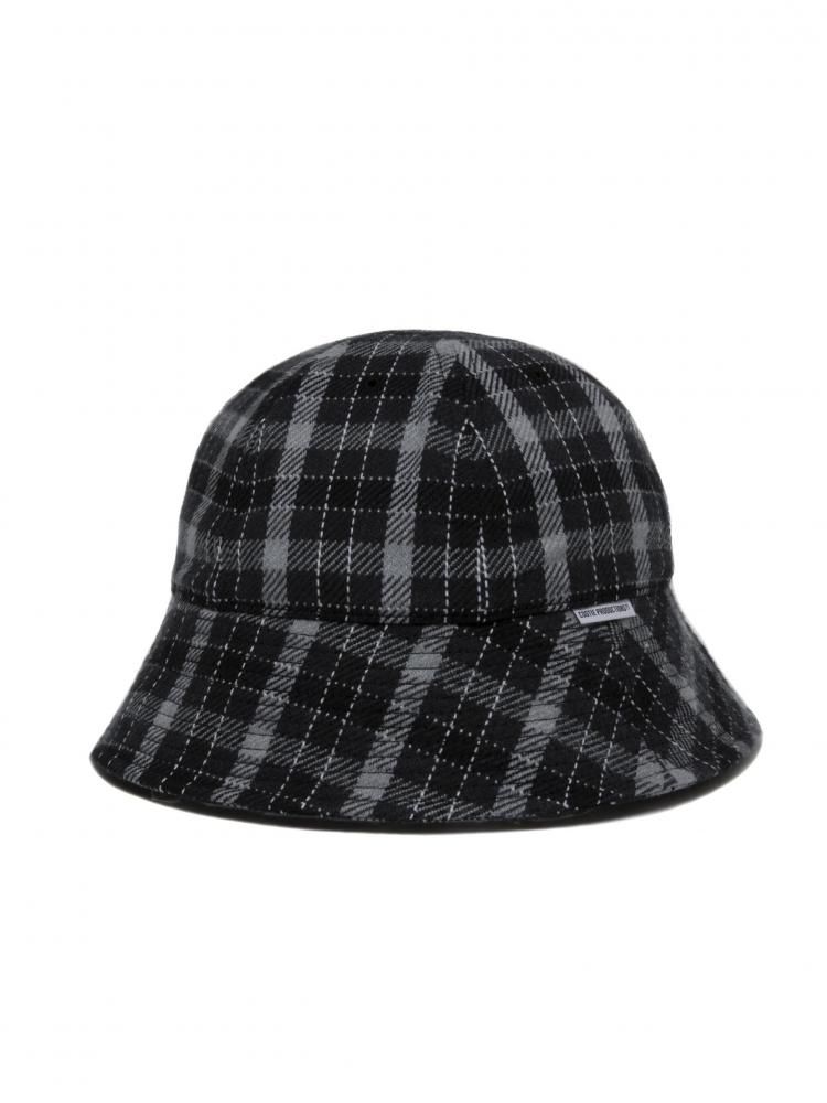 COOTIE / Heavy Flannel Check Ball Hat