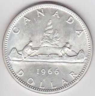 カナダ 銀貨 1ドル 国立公園100年 １枚