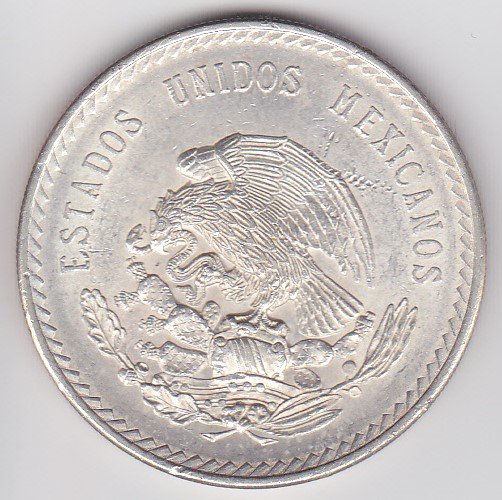 メキシコ5ペソ銀貨 クアウテモック王 1948年 EF/極美品 - ワタナベ