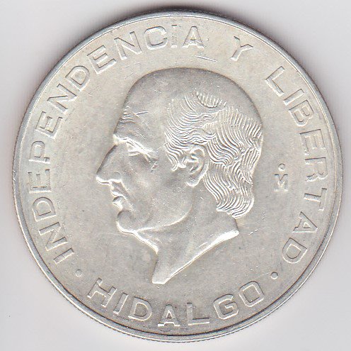メキシコ10ペソ銀貨 1956年 EF/極美品 - ワタナベコイン ネットショップ
