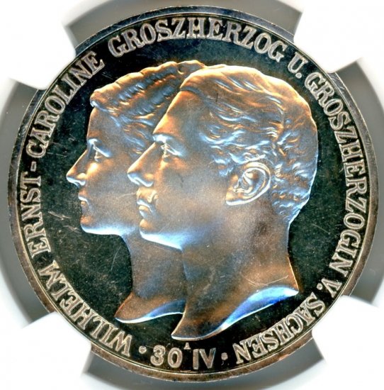 新疆ウイグル銀貨　5mace 1903年