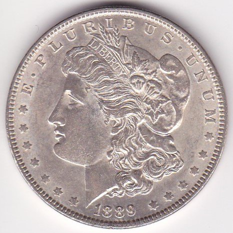 アメリカ1ドル銀貨 モルガン 1889年 極美品 - ワタナベコイン ネット