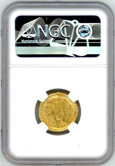 【メール便不可】 東ローマ帝国 ソリュドス金貨 VF/美 AD450～457年 マルキアヌス その他