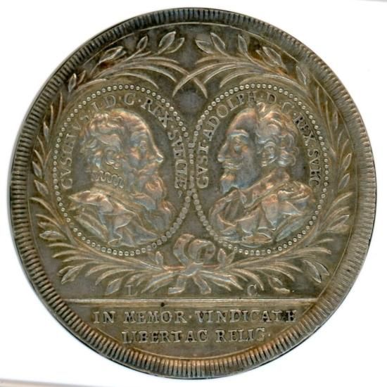 売れ筋新商品 スウェーデン1リクスダラー銀貨 フレデリック1世 宗教改革200年 コレクション