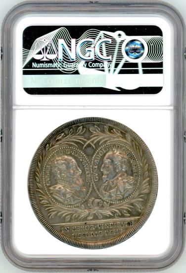 スウェーデン1リクスダラー銀貨 フレデリック1世 宗教改革200年 スウェーデン1リクスダラー銀貨 フレデリック1世 宗教改革200年