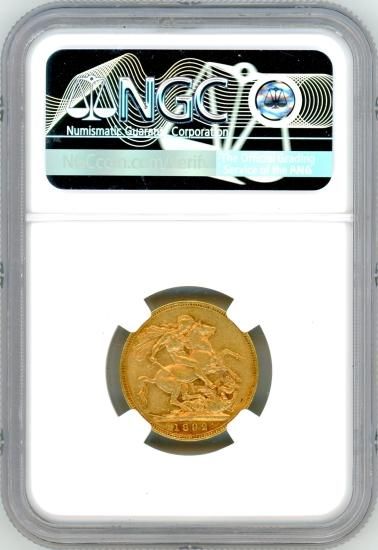 オーストラリアソブリン金貨 ヴィクトリア・ジュビリー 1892年M