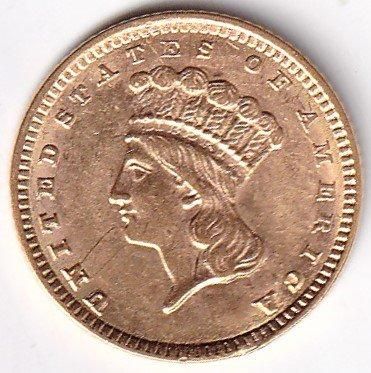 格安 タイプ3 アメリカ1ドル金貨 インディアン女神 極美品 1857年 コレクション