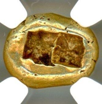 世界最古の金貨・古代リディア王国 1/3ステーター金貨 ライオン 世界最古の金貨・古代リディア王国 1/3ステーター金貨 ライオン