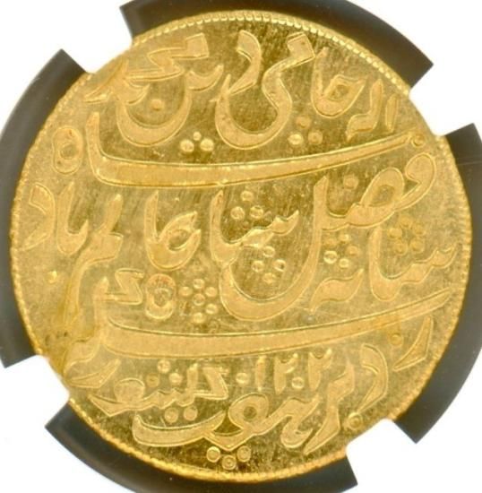 英領インド・モハール金貨 ベンガル保護領 AH1202//19(1805年