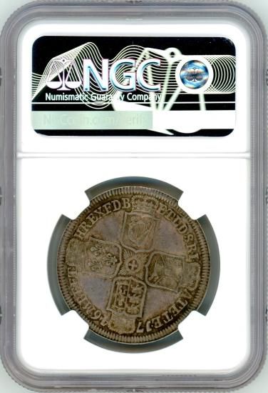 イギリス1/2クラウン銀貨 ジョージ2世 1746年 PF63/プルーフ・未