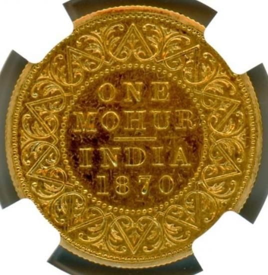 3163.　極美品　貴重？　1858年 東インド会社　1クォーター　アナ fit=scale-down,w=1200