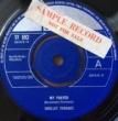 SHELLEY FABARES - MY PRAYER[fontana/uk]'65/2trks.7 Inch