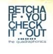 THE QUADRAPHONICS - BETCHA IF YOU CHECK IT OUT[contempo/uk]'74/2trks.7 Inch 