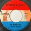 THE MONTANAS - DIFFERENT OF OPTINION[independence/us]'6x/2trks.7Inch*stain label(vg+)