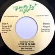 BIX PHILIP - (THEY SAY THAT) LOVE IS BLIND[william bay music/us]'86/2trks.7 Inch (ex+)