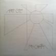 ARLEN SALTE - NEW CREATION[eagle creek records/can]'77/10trks.LP  (ex-/ex+) 