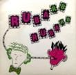 RUBARB RUBARB - VICTORY OF LOVE[mix records]'84/2trks.7 Inch (ex-/ex+)