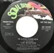 THE WHISPERS - IN LOVE FOREVER[soul train records/us]'75/2trks.7 Inch  *promo(ex) 