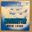 THE MAISONETTES - WHERE I STAND[ready-steadygo!]'84/2trks.7 Inch sticker removed wear(vg+/vg++)