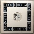 STOCKHOLM MONSTERS - PARTYLINE[factory]'87/3trks.12 Inch die-cut slv. (vg++/vg+)