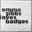 EMMA GIBBS LOVES BADGES - PATIENCE[utopia records]'90/2trks.7 Inch  (vg++/vg++) 