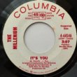 THE MILLENNIUM - IT'S YOU[columbia/us]'68/2trks.7 Inch promo  white label w/label outer slv.(vg/vg+)