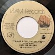 CARLYLE MILLER - I'M NOT A FOOL TO LOVE YOU[wam records/canada]'76/2trks.7 Inch *sample sol(vg) 
