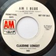 CLAUDINE LONGET - AM I BLUE[A&M/US]'68/2trks.7 Inch *white label promo(vg++) 