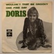 DORIS - WOULDN'T THAT BE GROOVY[EMI/swe]'67/2trks.7 Inch *tape slv.(vg/vg++) 