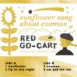 RED GO-CART - sunflower sang about cosmos[galaxy train]4trks.Cassette / DL +α  1,000円+税