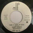 SWEET CHARITY - TAKE A LOOK AT LOVE[elf/us]'69/2trks.7 Inch white label promo *stain label( /vg++)