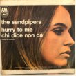 <img class='new_mark_img1' src='https://img.shop-pro.jp/img/new/icons1.gif' style='border:none;display:inline;margin:0px;padding:0px;width:auto;' />THE SANDPIPERS - HURRY TO ME[A&M/Italy]'70/2trks.7 Inch w/PS (vg+/ex-) 