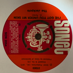 THE JACKPOTS - I'VE GOT YOU UNDER MY SKIN[sonet/swe]'75/2trks.7 Inch (ex)