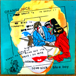 ORANGE JUICE - BLUE BOY / LOVE SICK[postcard]'93/2trks.7 Inch reissue (ex-/ex-) 