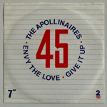APOLLINAIRES - ENVY THE LOVE[2 tone]'82/2trks.7 Inch  (vg+/vg++)